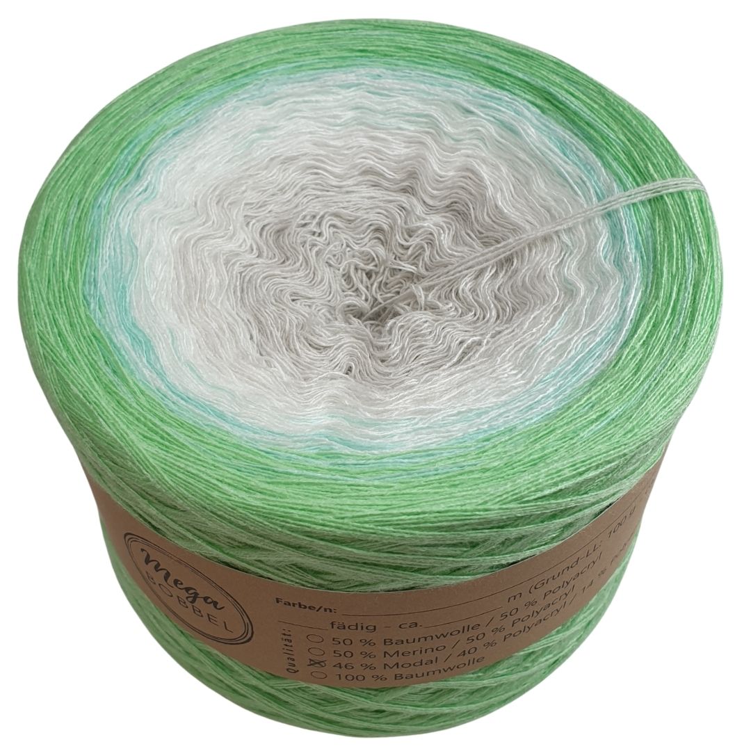 MODAL - Zartes Grau mit Gurke - (MD144)