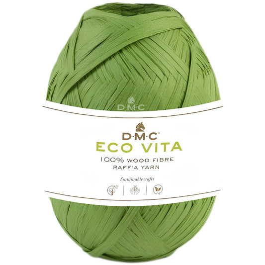 DMC Eco Vita Raffia - 100% Holzfaser (50g-100m) - 08 Farn