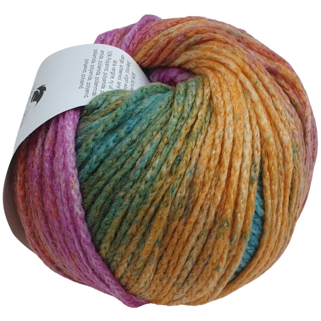 Pro Lana - FANTASIA - 50g/120m - Kettgarn mit Farbverlauf - 186 bunt
