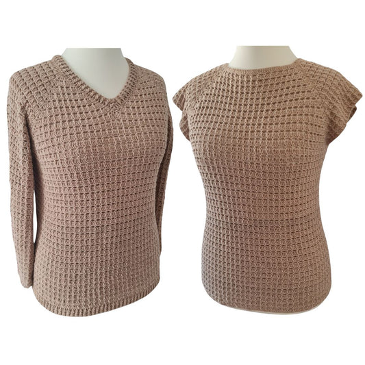 Häkelanleitung - Pullover / Shirt "Anytime" (RVO)
