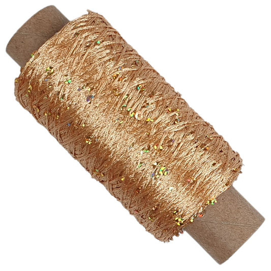 Paillettengarn - Gold (dunkel) - (BG36) - 250m