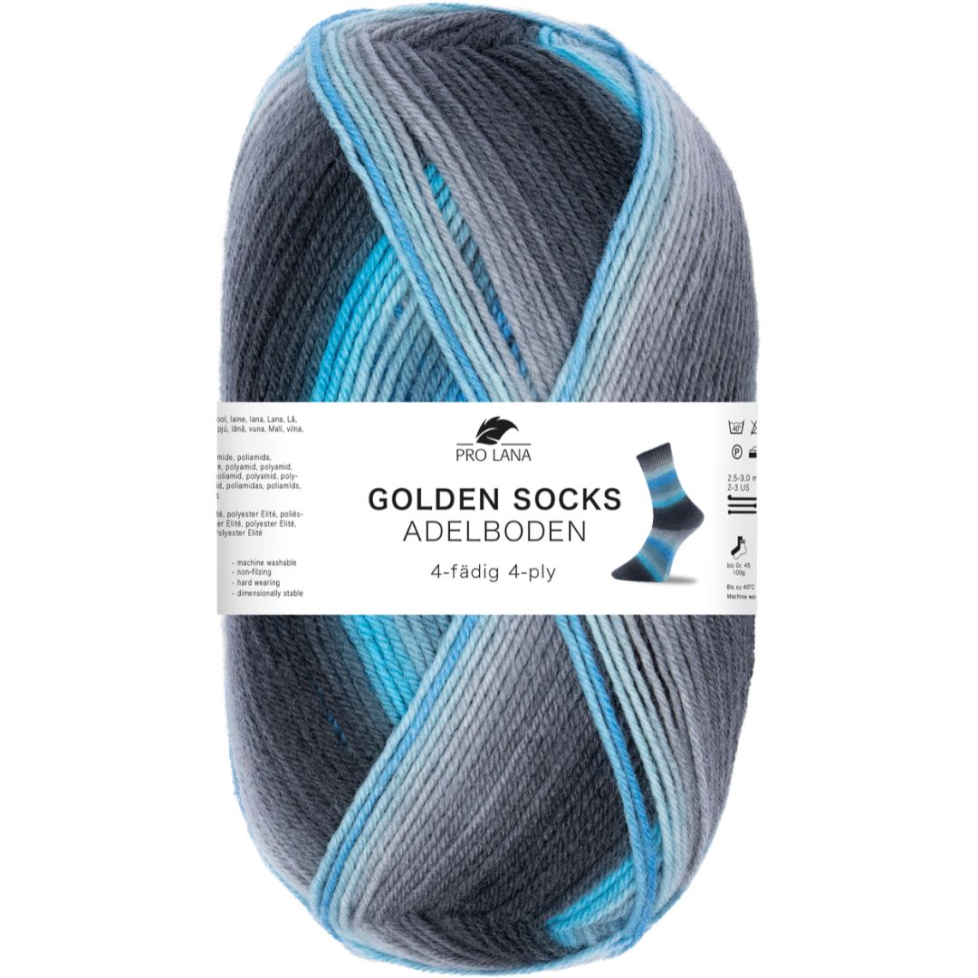 Pro Lana - Golden Socks Adelboden - 100g/420m (4fädig) - 472.01