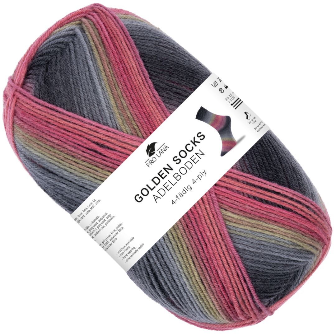 Pro Lana - Golden Socks Adelboden - 100g/420m (4fädig) - 472.05