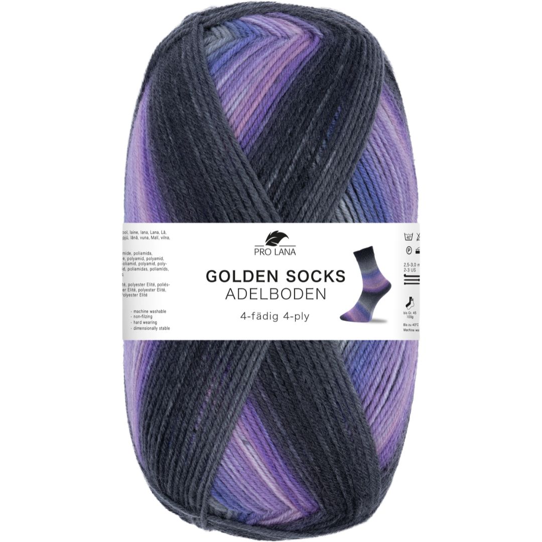 Pro Lana - Golden Socks Adelboden - 100g/420m (4fädig) - 472.06