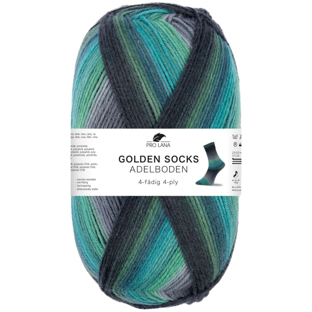 Pro Lana - Golden Socks Adelboden - 100g/420m (4fädig) - 472.07
