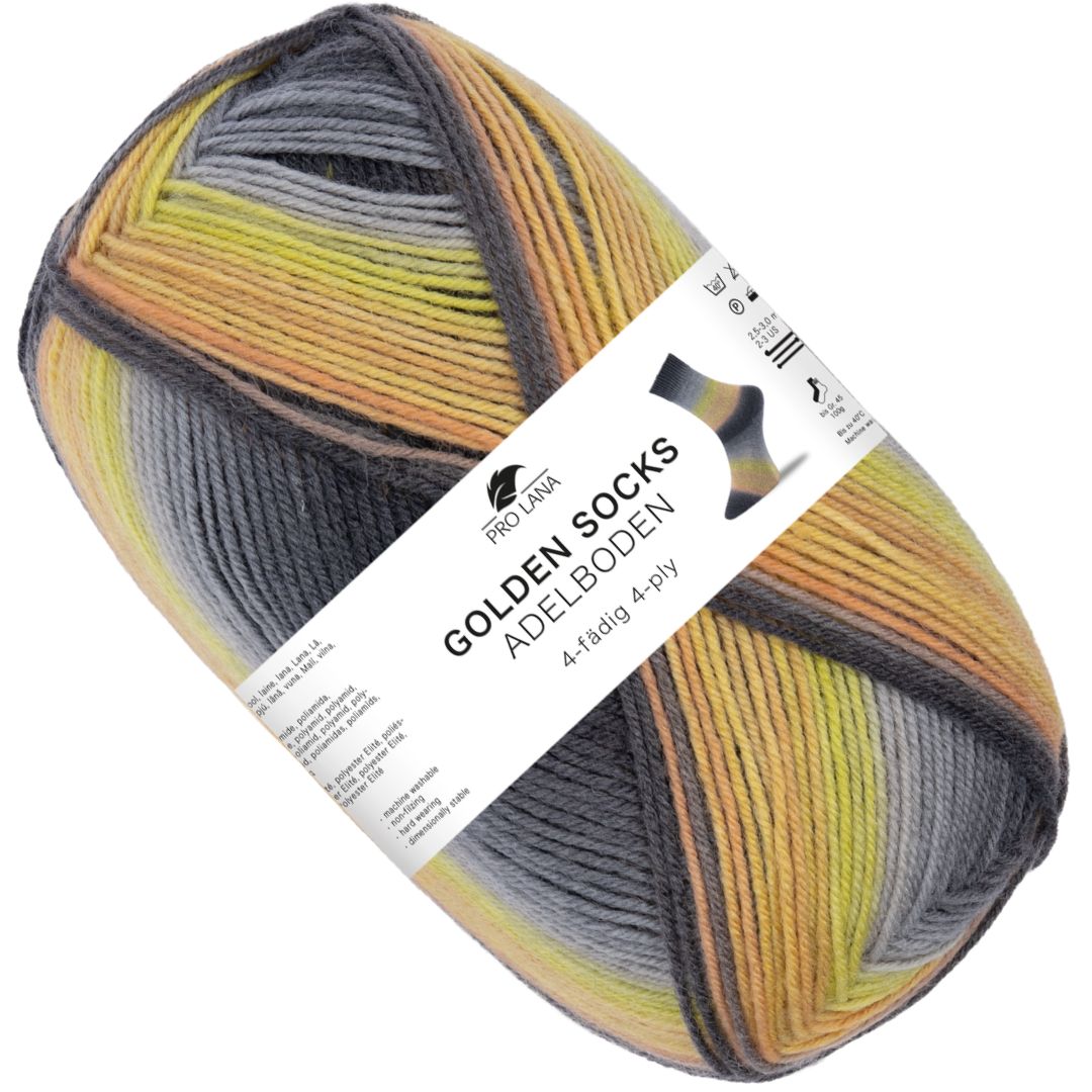 Pro Lana - Golden Socks Adelboden - 100g/420m (4fädig) - 472.09