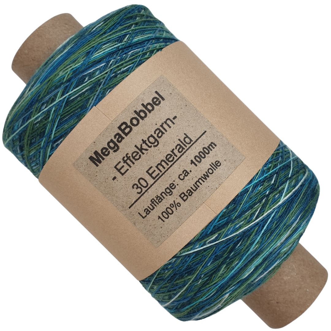 Effektgarn - 30 Emerald - (BG107) - 1000m