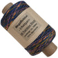 Effektgarn - 08 Rainbow Black - (BG8) - 1000m