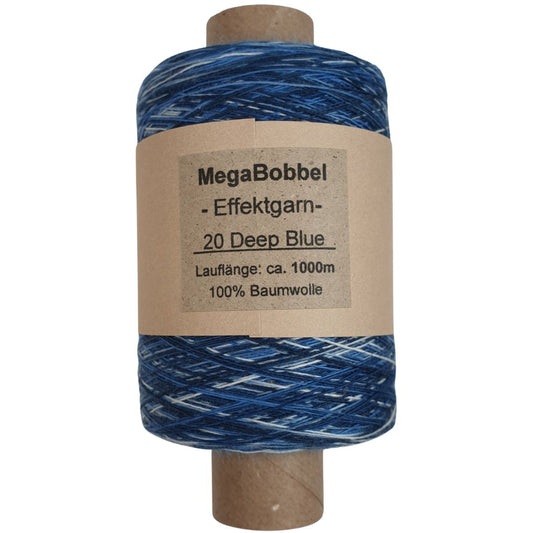Effektgarn - 20 Deep Blue - (BG108) - 1000m