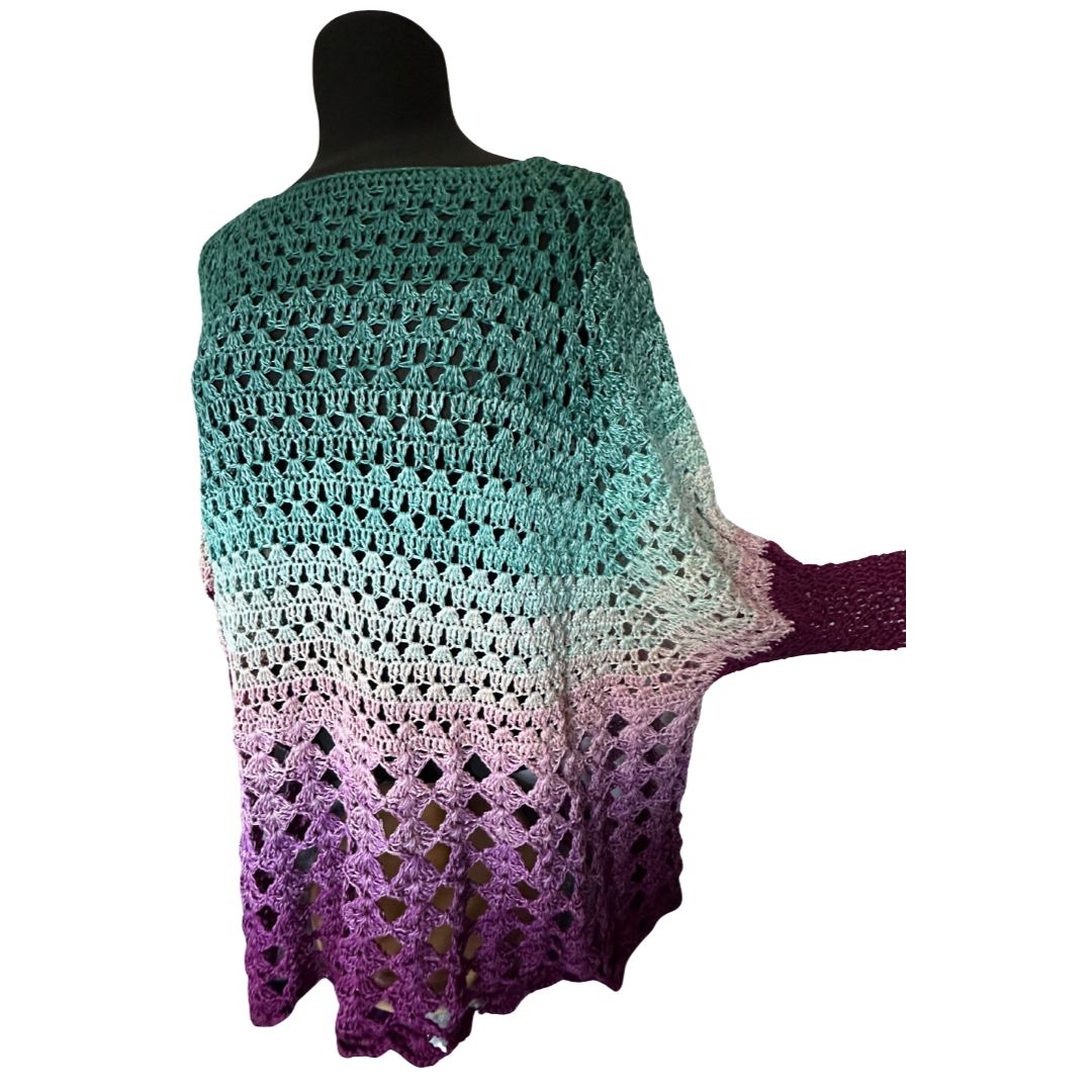 Häkelanleitung - Ponchulli "Poncharella"