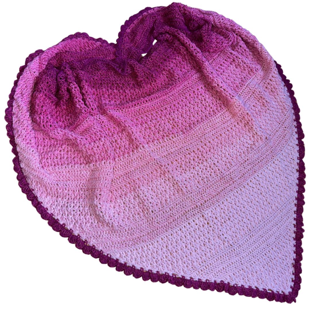 Häkelanleitung - Dreieckstuch "Samusa"