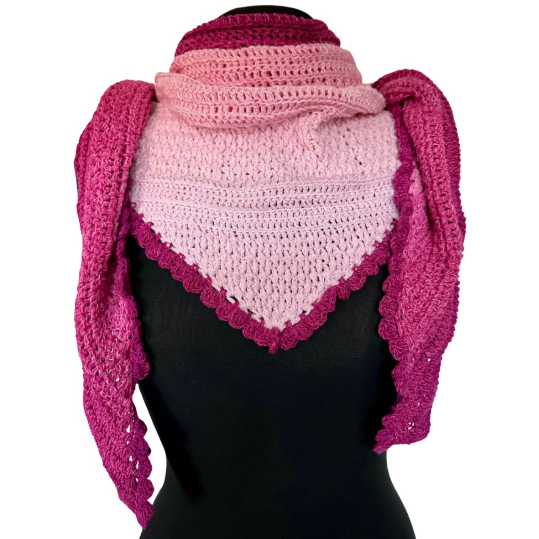 Häkelanleitung - Dreieckstuch "Samusa"