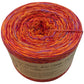 MODAL - B12 Orange, Lila, Rot meliert - 1000m - 4 fädig
