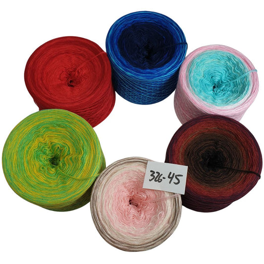 Bobbel-Reste-Paket - (326 - 45F) - ca. 860g