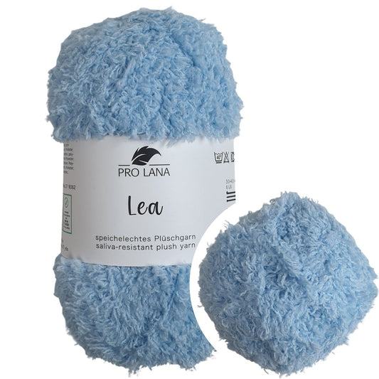Pro Lana - LEA - 25g/90m - Plüschgarn (speichelecht) - 56 babyblau