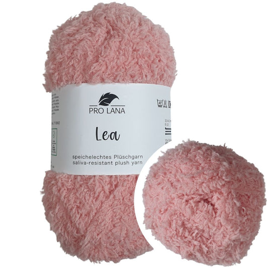 Pro Lana - LEA - 25g/90m - Plüschgarn (speichelecht) - 32 lachsrosa