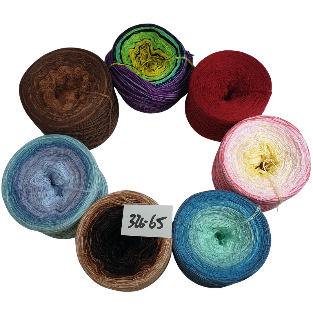 Bobbel-Reste-Paket - (326 - 65F) - ca.590g
