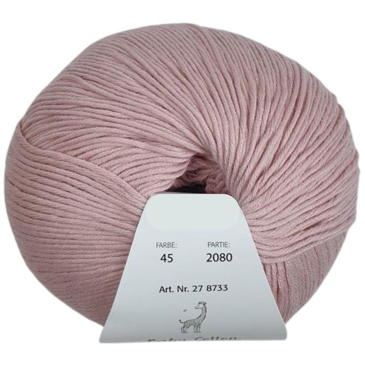 Pro Lana - Baby cotton - 50g/155m - 45 Baby Rosa