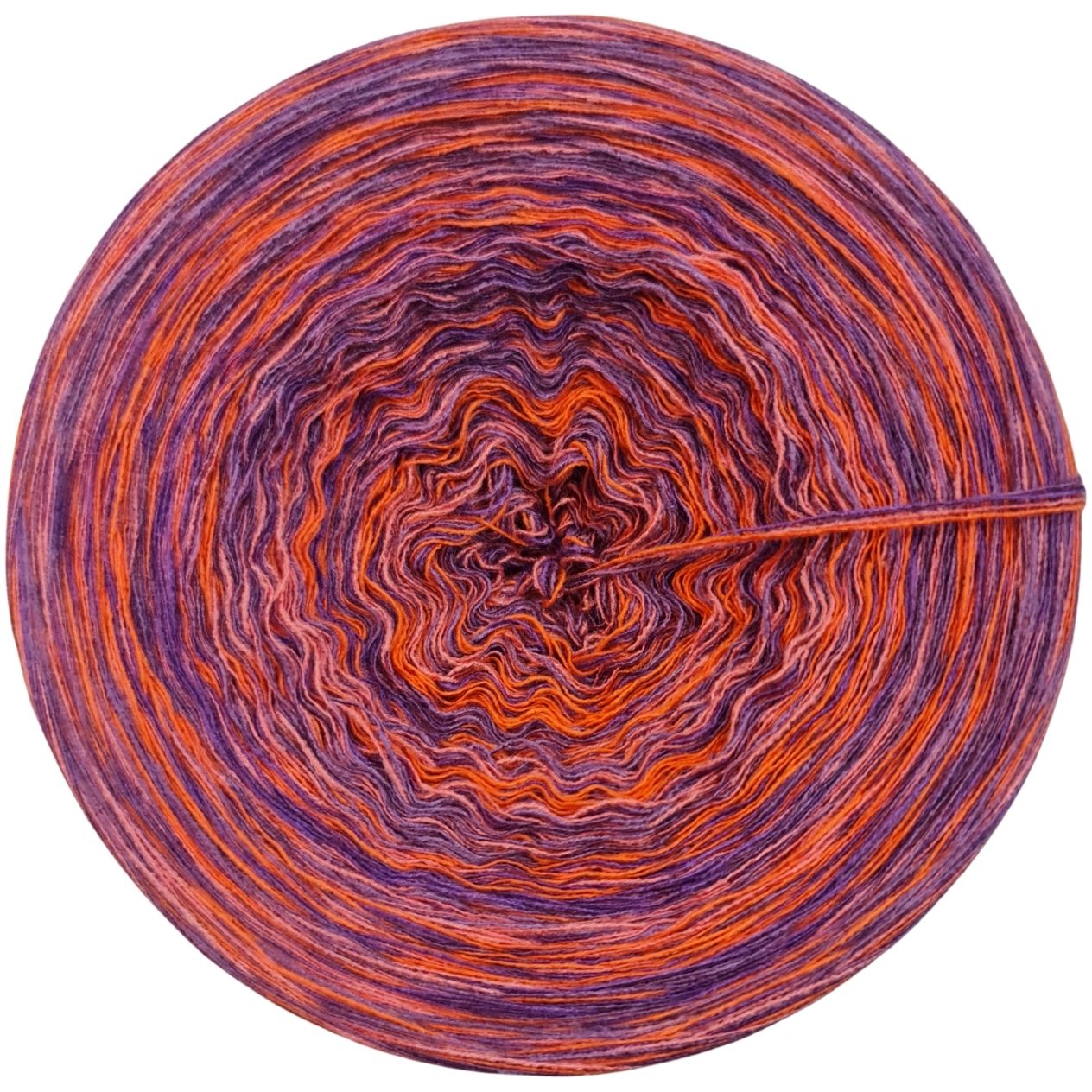 MODAL - B14 Orange+Lila meliert - 1000m - 4 fädig