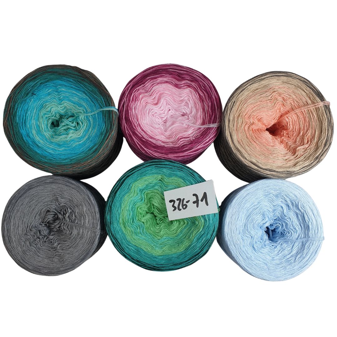 Bobbel-Reste-Paket - (326 - 71 F) - ca. 780g