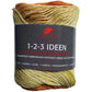 Pro Lana - 1-2-3 IDEEN Farbverlaufsgarn - 37 gelb dunkel - 100% Baumwolle