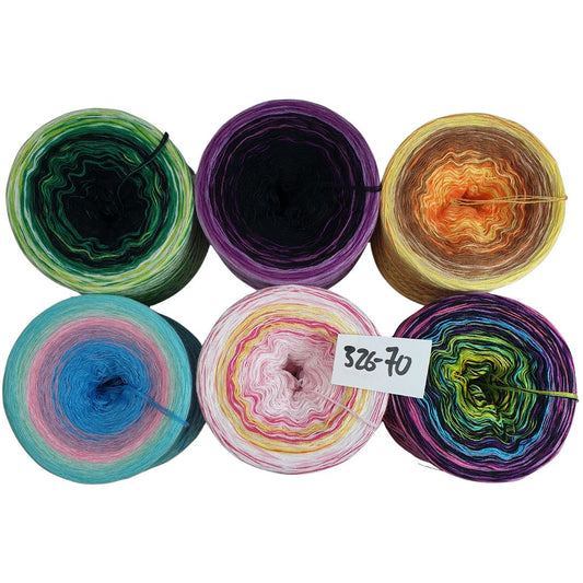 Bobbel-Reste-Paket - (326 - 70 F) - ca. 760g