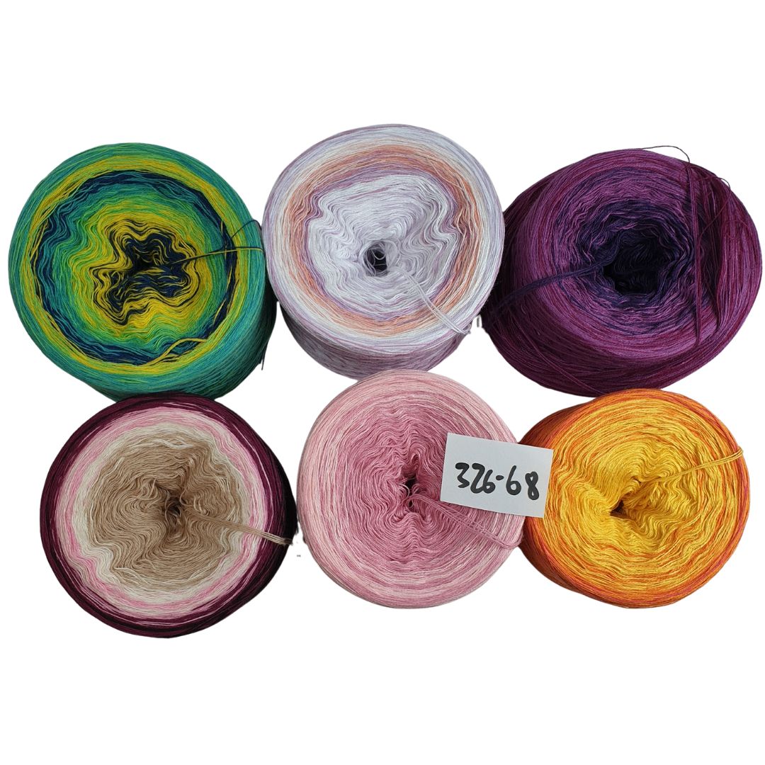 Bobbel-Reste-Paket - (326 - 68 F) - ca. 770g