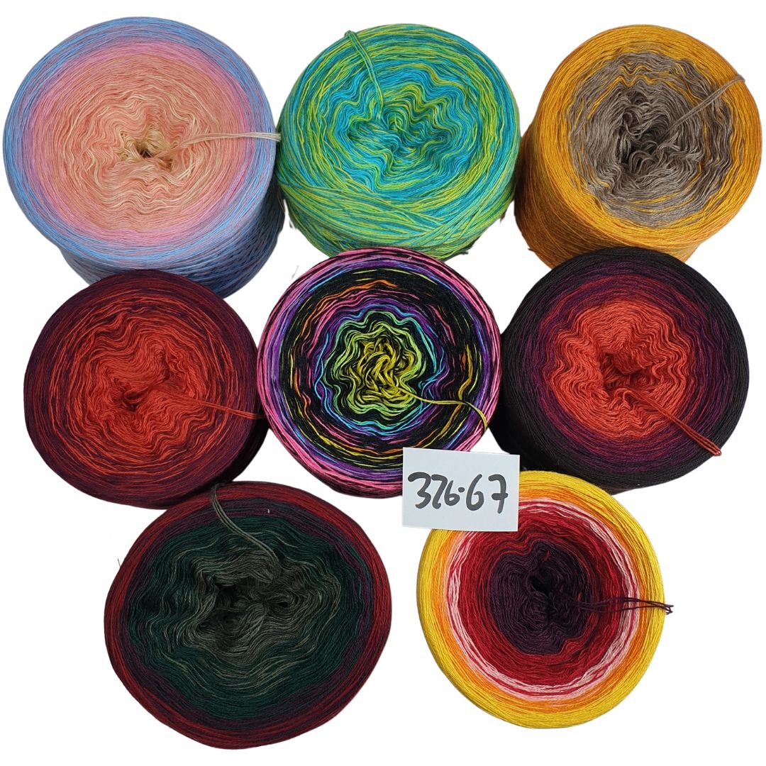 Bobbel-Reste-Paket - (326 - 67 F) - ca. 870g