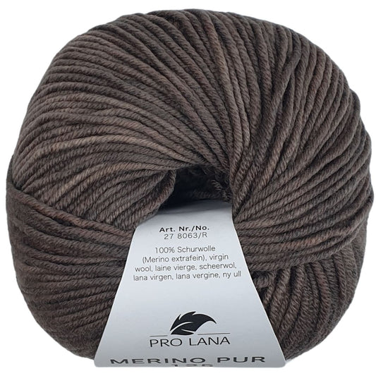 Pro Lana - Merino Pur 125 - RETRO - 50g/125m - 105 Schlamm