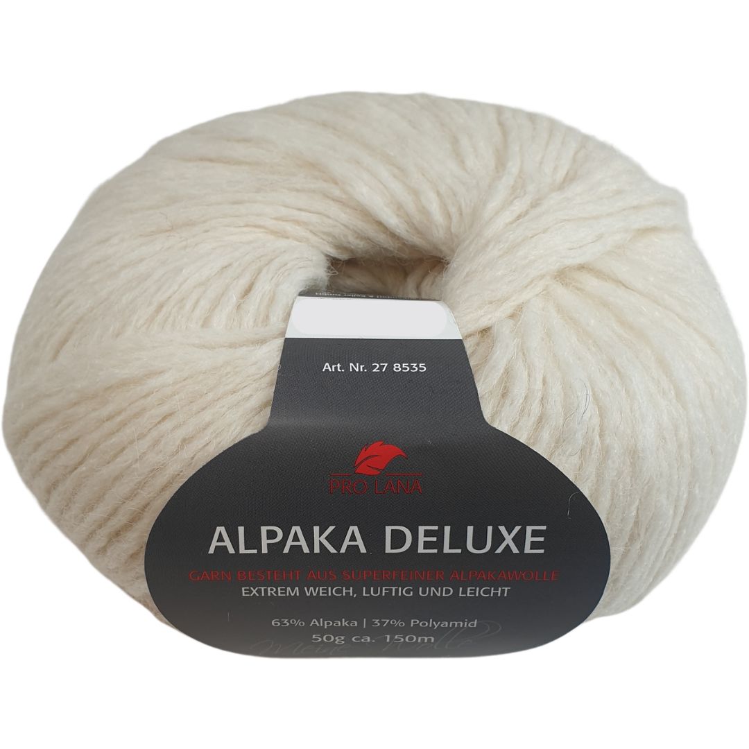 Pro Lana - Alpaka deluxe - 50g/150m - 02 wollweiß