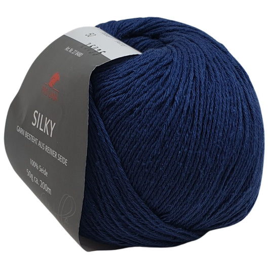 Pro Lana - SILKY - 50 Mitternachtblau