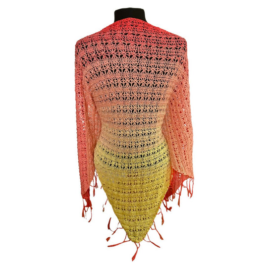 Häkelanleitung - Dreieckstuch "Ravi"