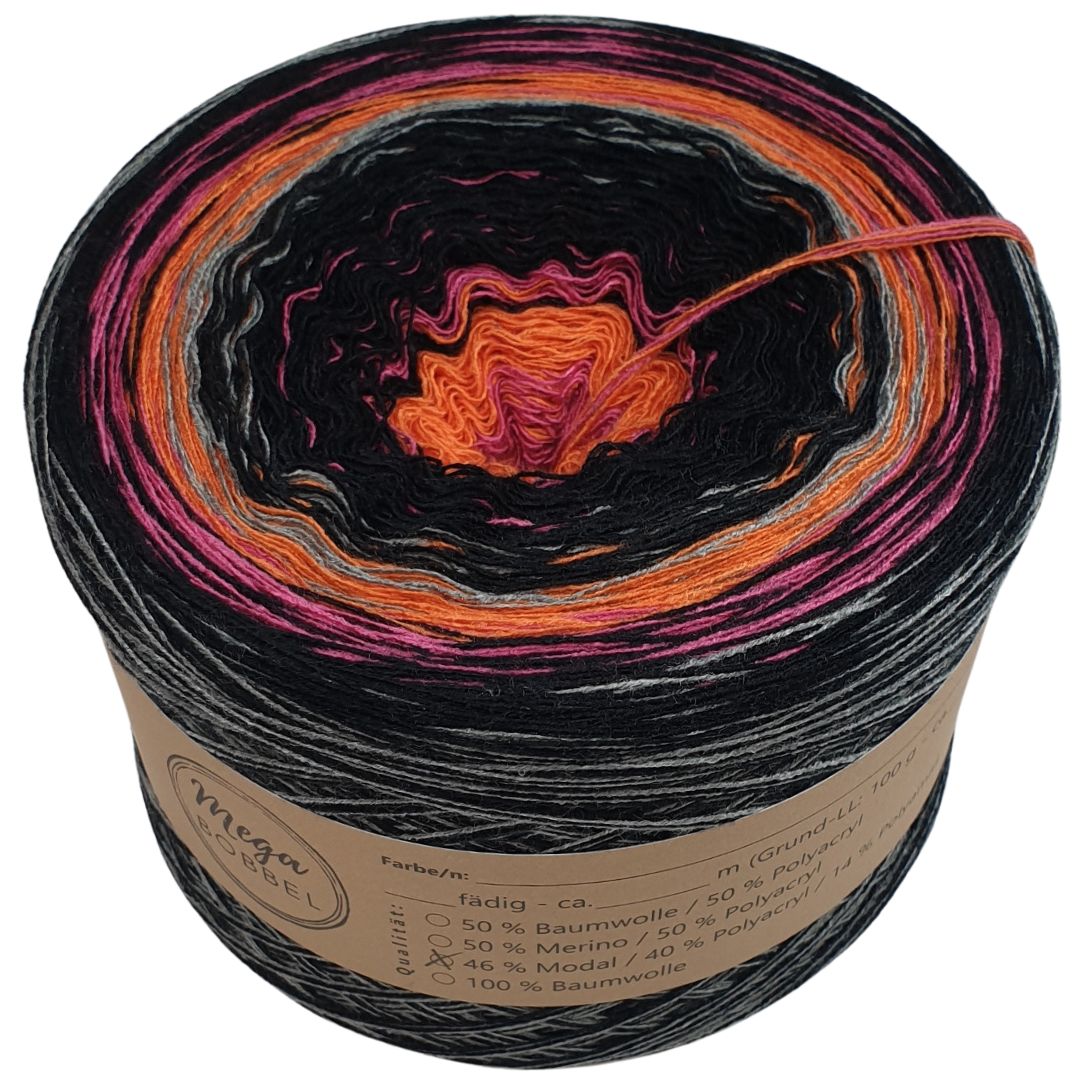 MODAL - Strudel mit Pink & Orange - (MD112)