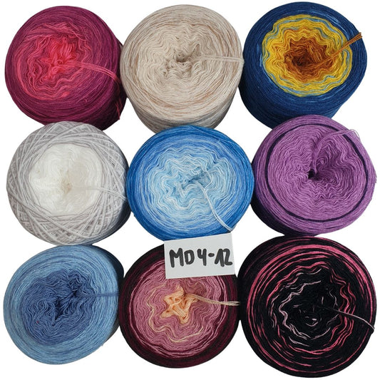MODAL-Bobbel-Paket - (MD4- 12 F ) - ca. 580g
