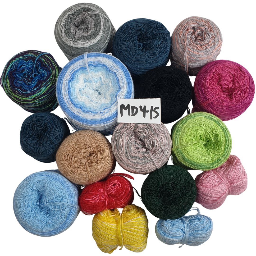 MODAL-Bobbel-Paket - (MD4- 15 F ) - ca. 370g - Amigurumi