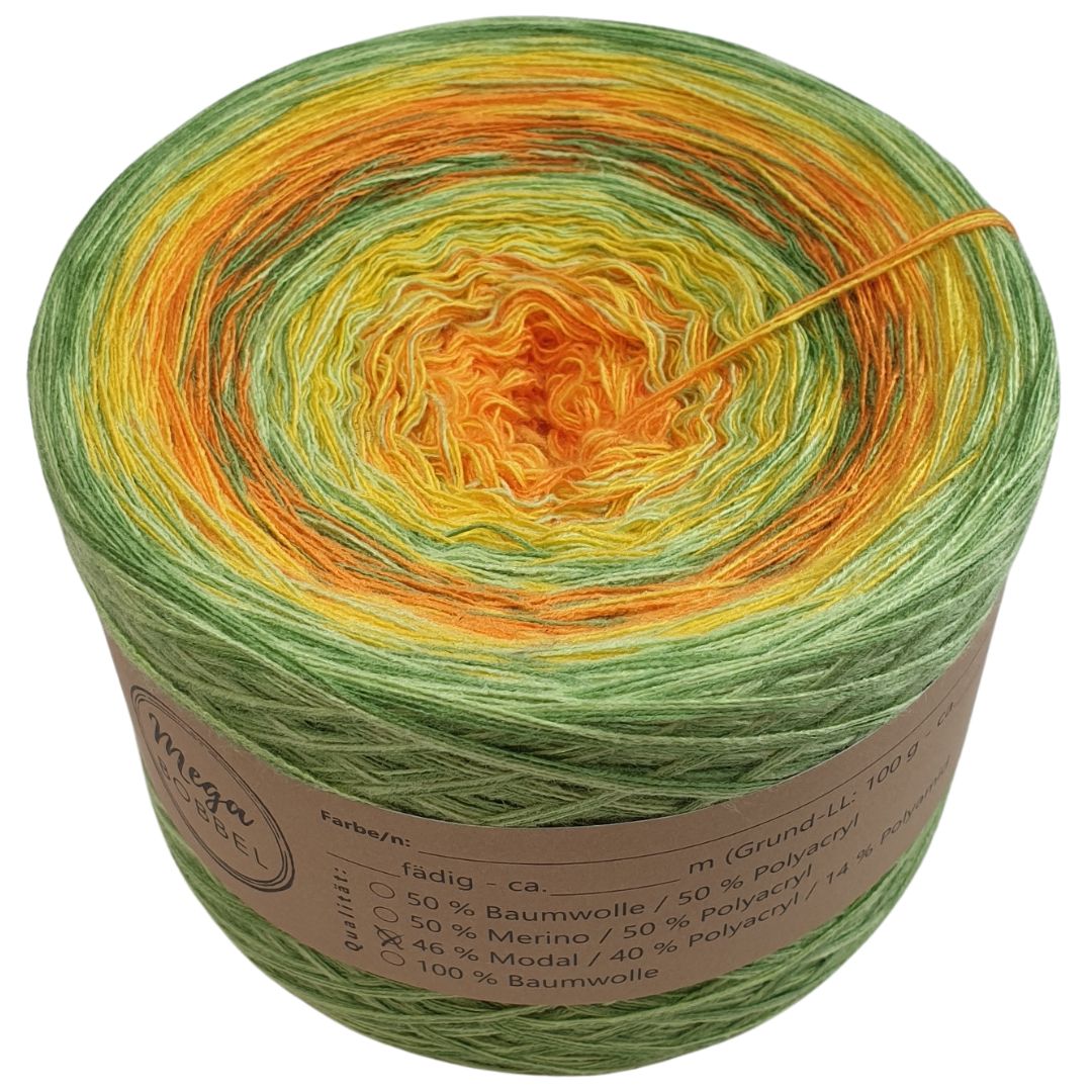 MODAL - Strudel mit Grün & Gelb - (MD113)