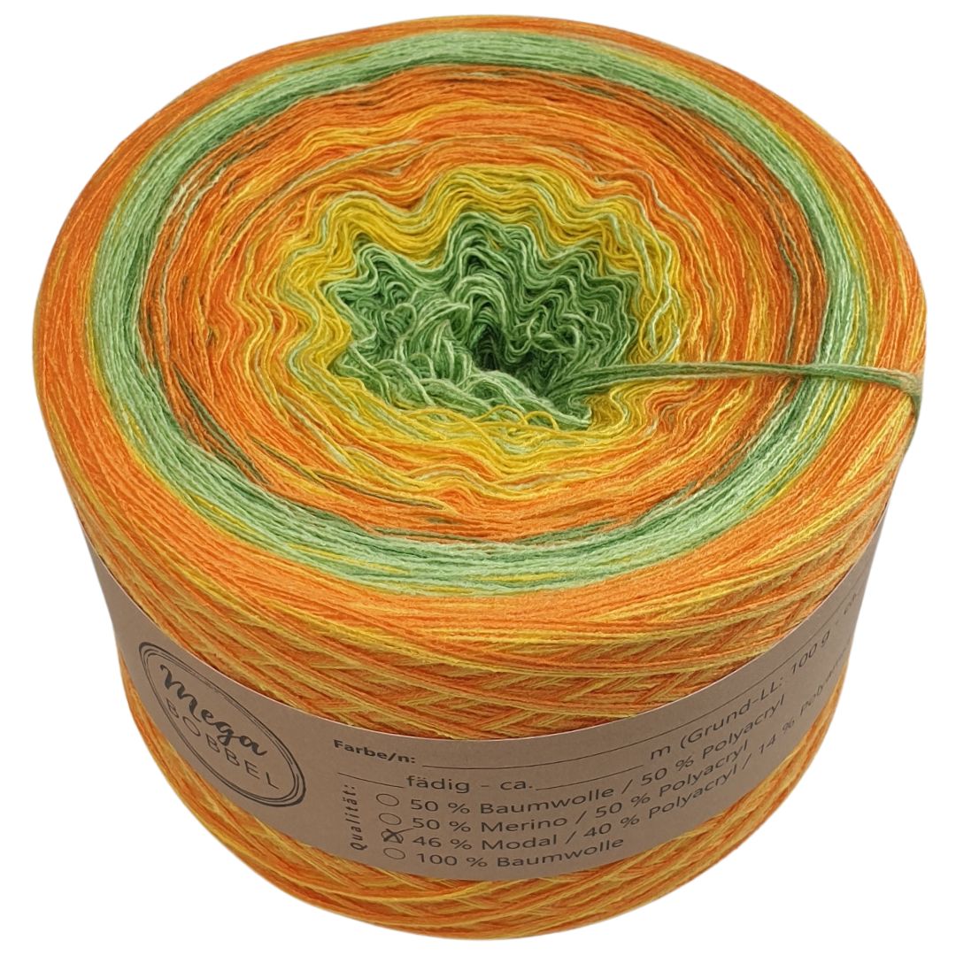 MODAL - Strudel mit Grün & Gelb - (MD113)