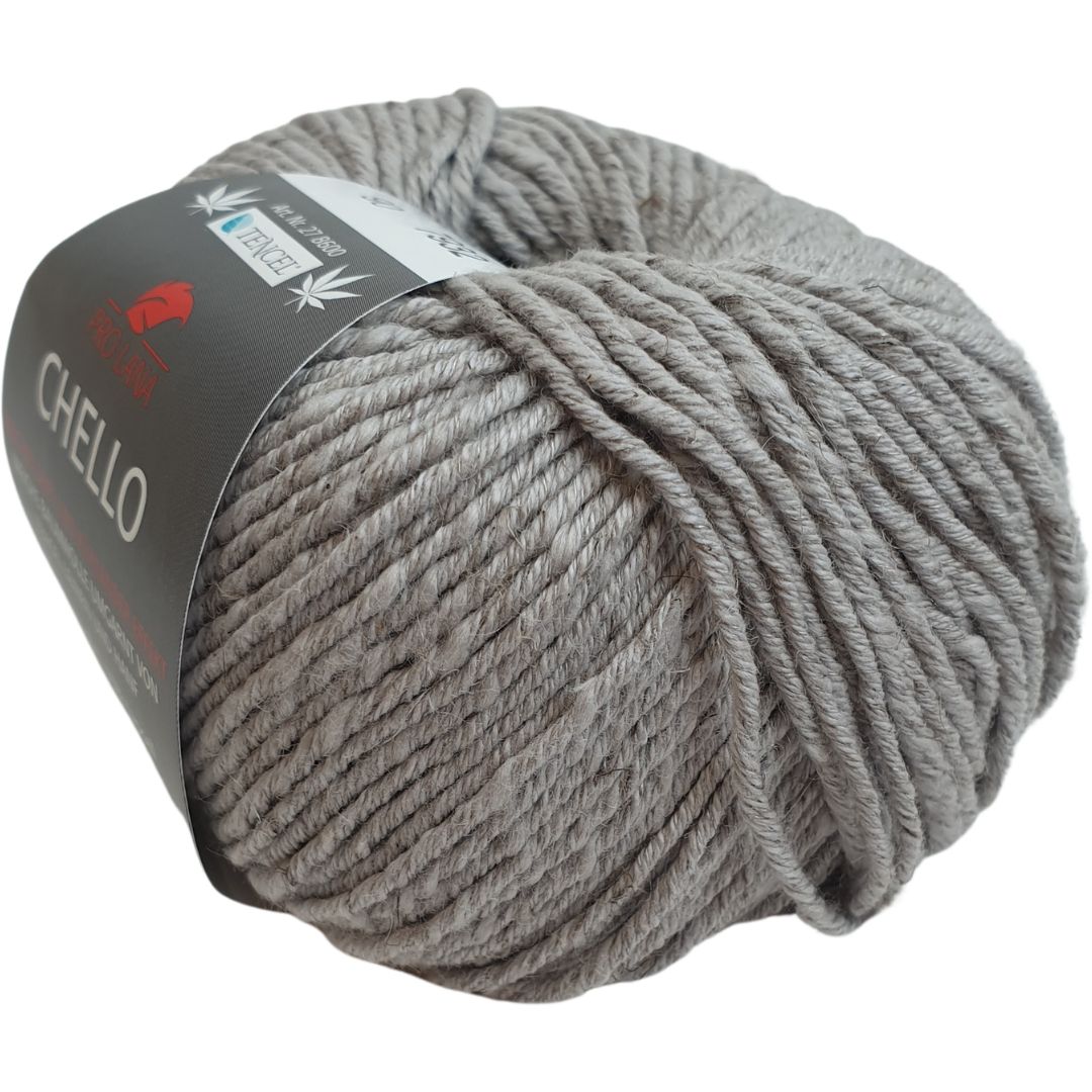 Pro Lana - Chello - 50g/85m - 90 Kiesgrau