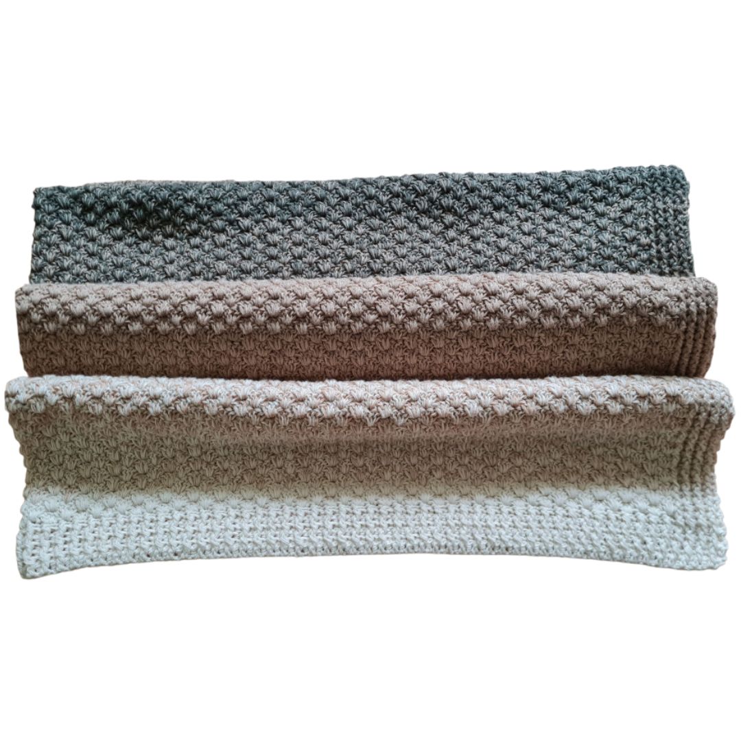 Häkelanleitung - Decke "So easy"