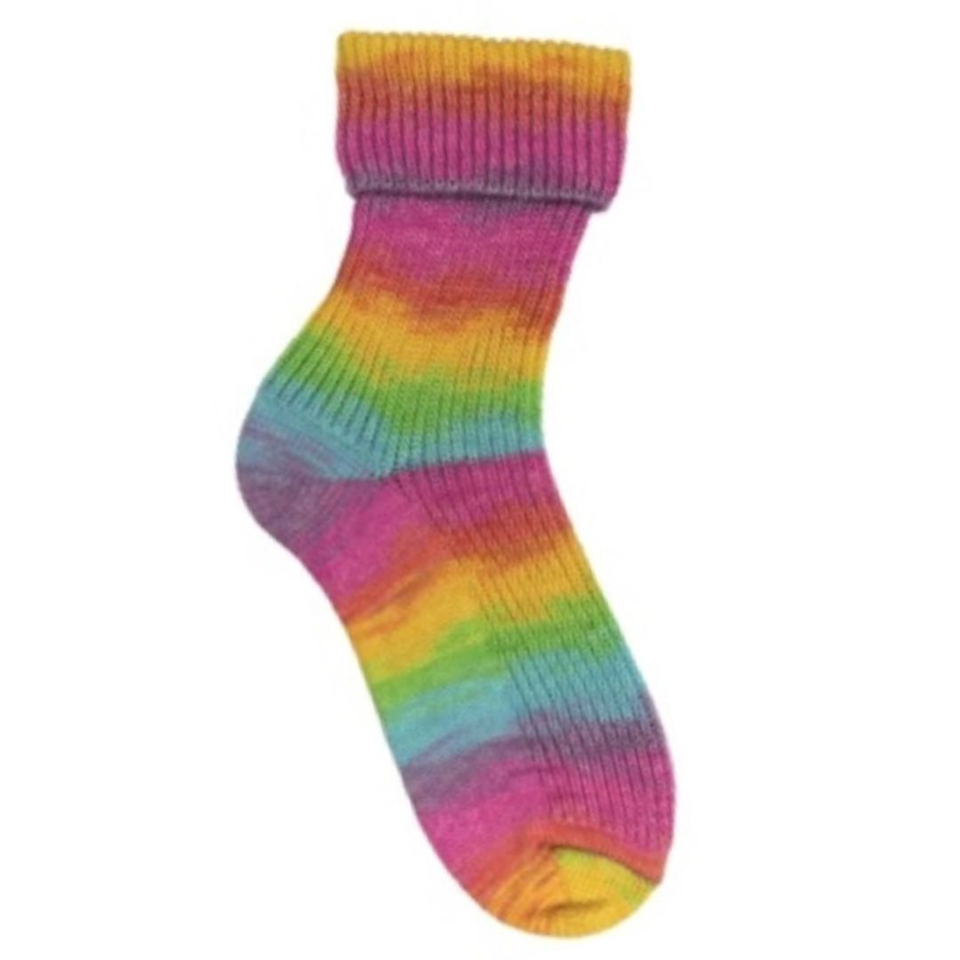 Opal - Surprise kunterbunt oder lila bunt - 100g/425m (4fach)