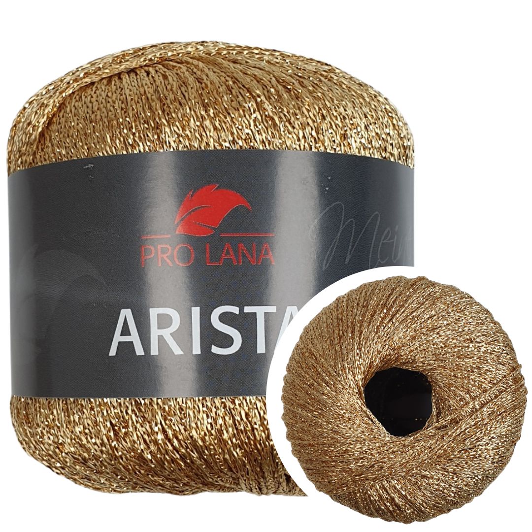 Pro Lana - ARISTA - 300 Gold - dickeres Beilaufgarn
