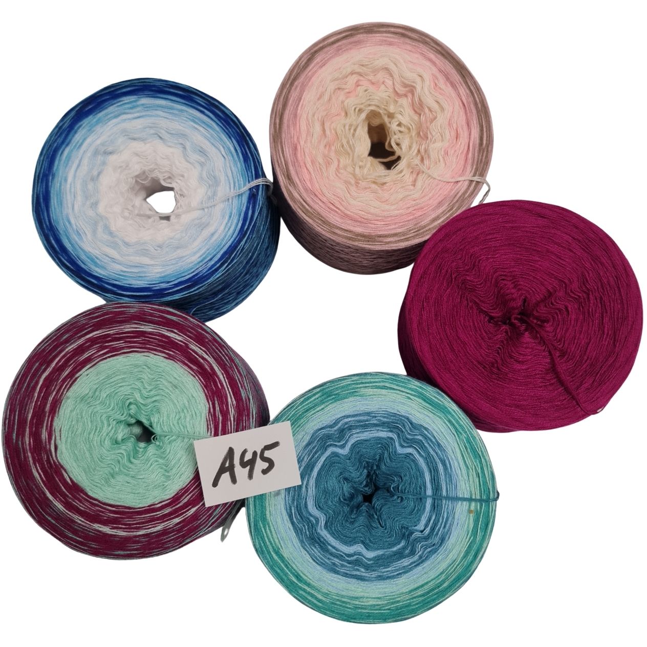 Bobbel-Paket - (A 45 ) - 3 fädig - ca. 970g