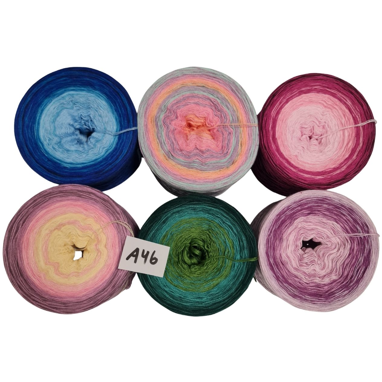 Bobbel-Paket - (A 46 ) - 3 fädig - ca. 1180g