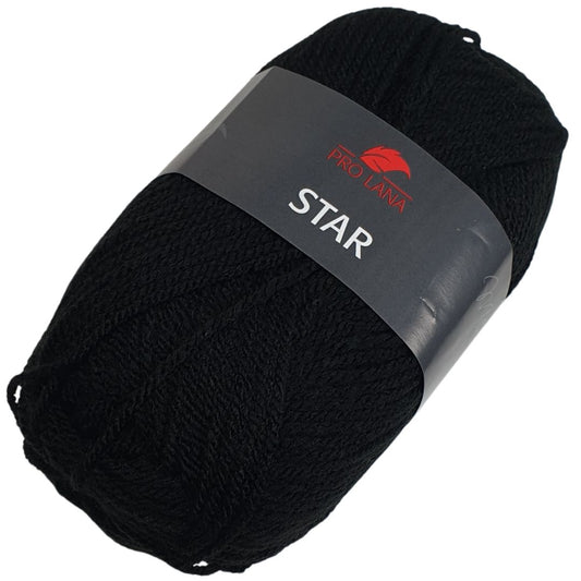 Pro Lana - STAR 50g/135m - 100% Polyacryl - 99 - Schwarz
