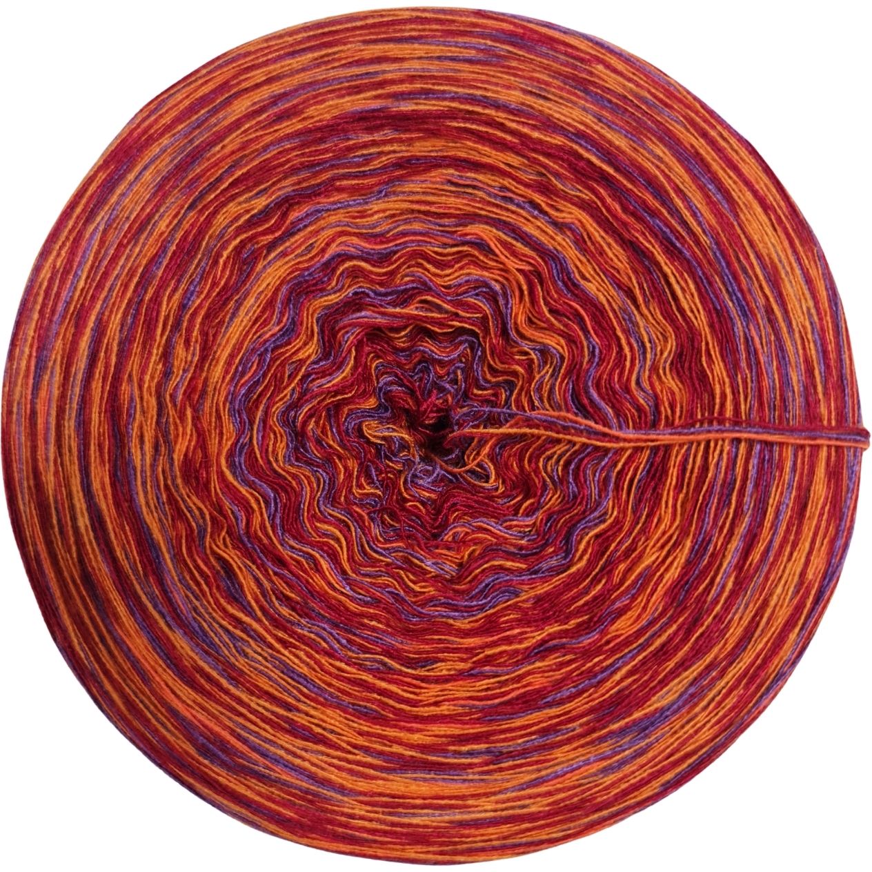 MODAL - B30 Rot, Orange, Lila meliert - 1000m - 4 fädig