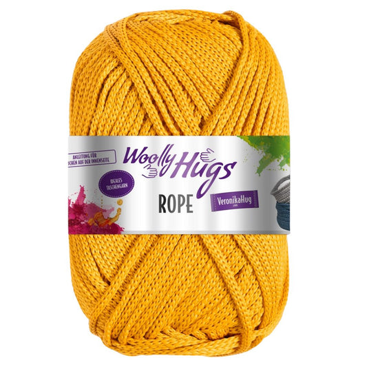 Woolly Hugs - ROPE 200g - 23 Senf