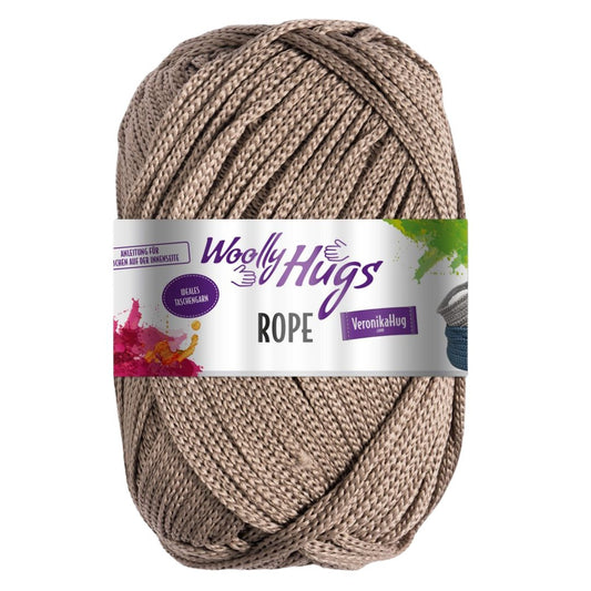 Woolly Hugs - ROPE 200g - 17 Torf