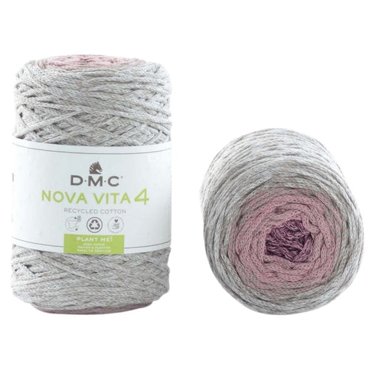 DMC Nova Vita 4 (Multicolor 250g) - 80% recycelte Baumwolle / 20% Polyester - 103 Nostalgia