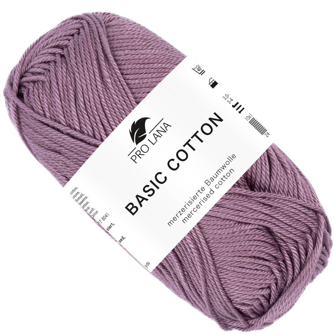 Pro Lana - Basic cotton - 50g/125m - 39 Lavendel