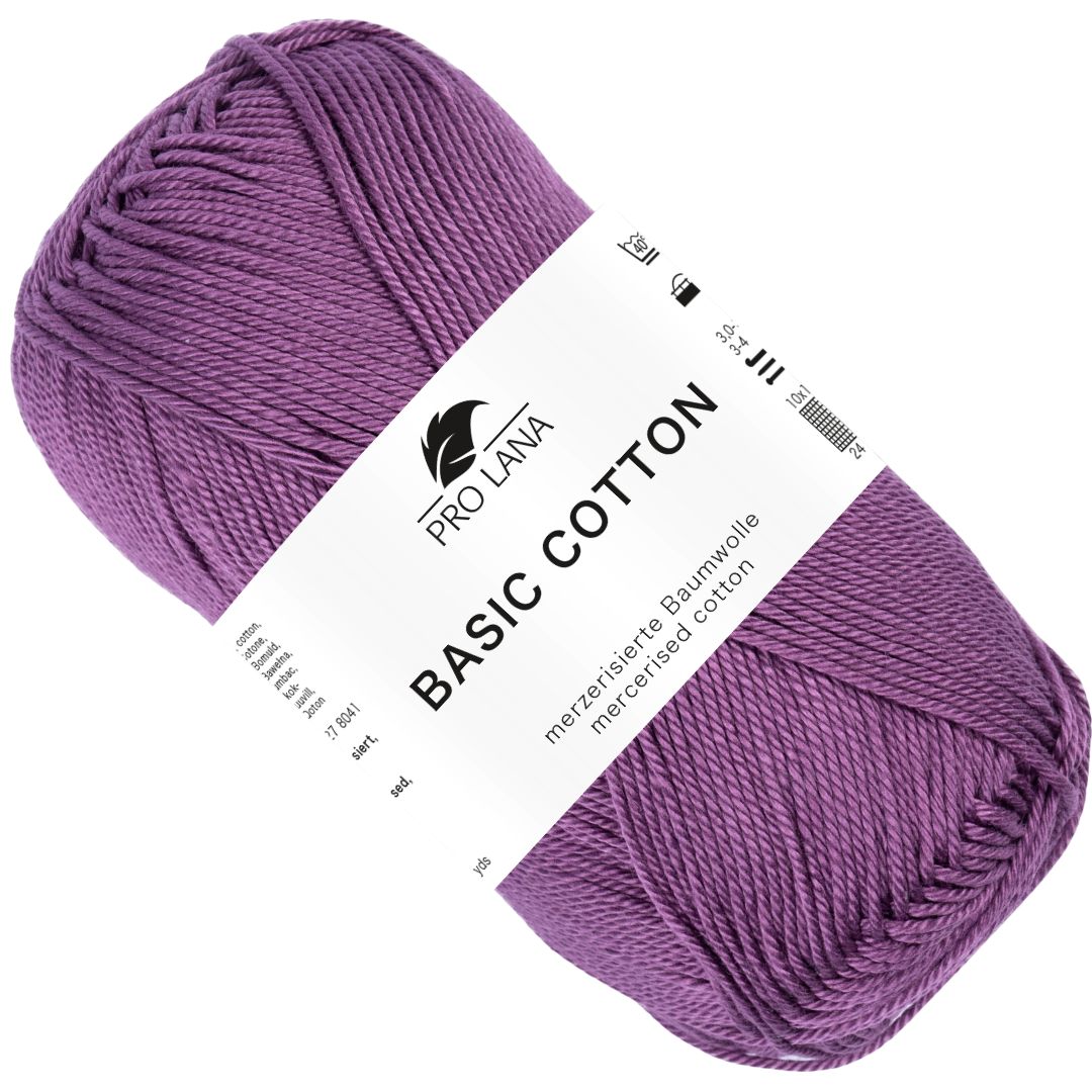 Pro Lana - Basic cotton - 50g/125m - 247 Hyazinth